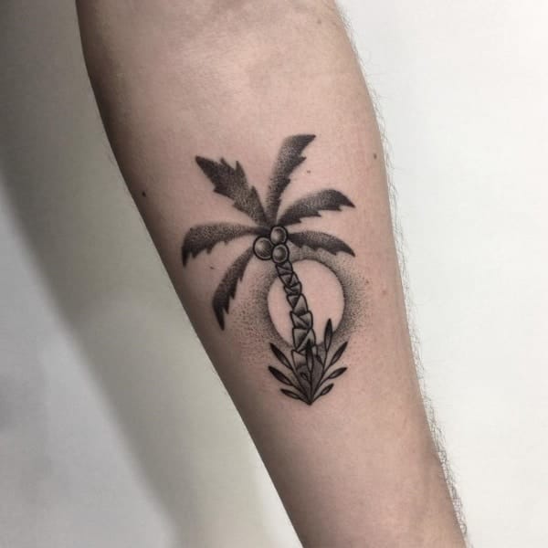 Beautiful Palm Tree Tattoo Designs And Meaning