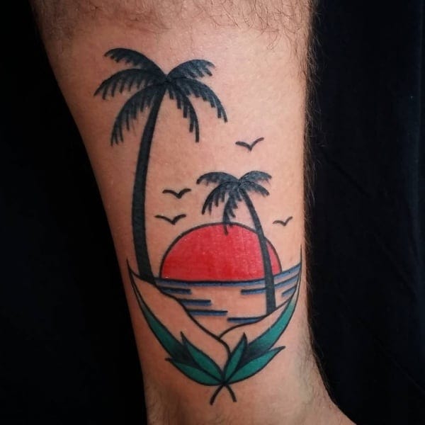 Beautiful Palm Tree Tattoo Designs And Meaning