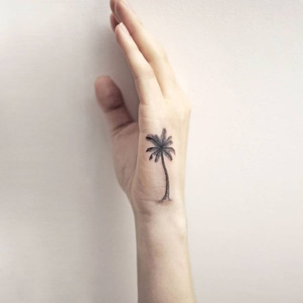 Beautiful Palm Tree Tattoo Designs And Meaning