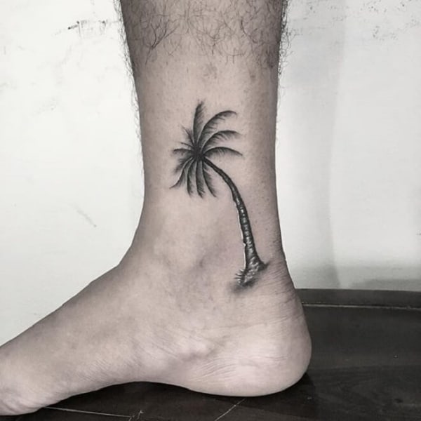 Beautiful Palm Tree Tattoo Designs For Tree Lovers