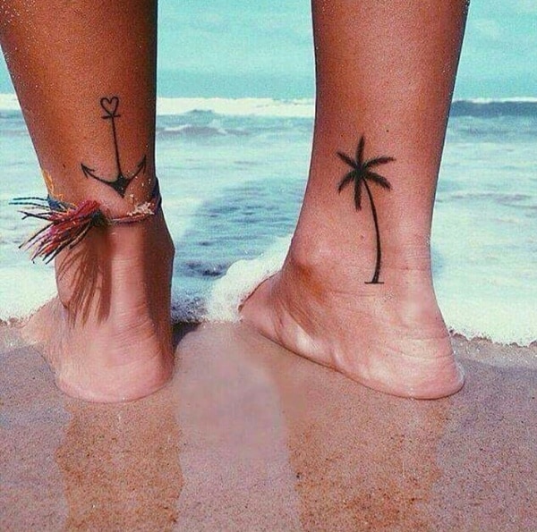 Beautiful Palm Tree Tattoo Designs For Tree Lovers