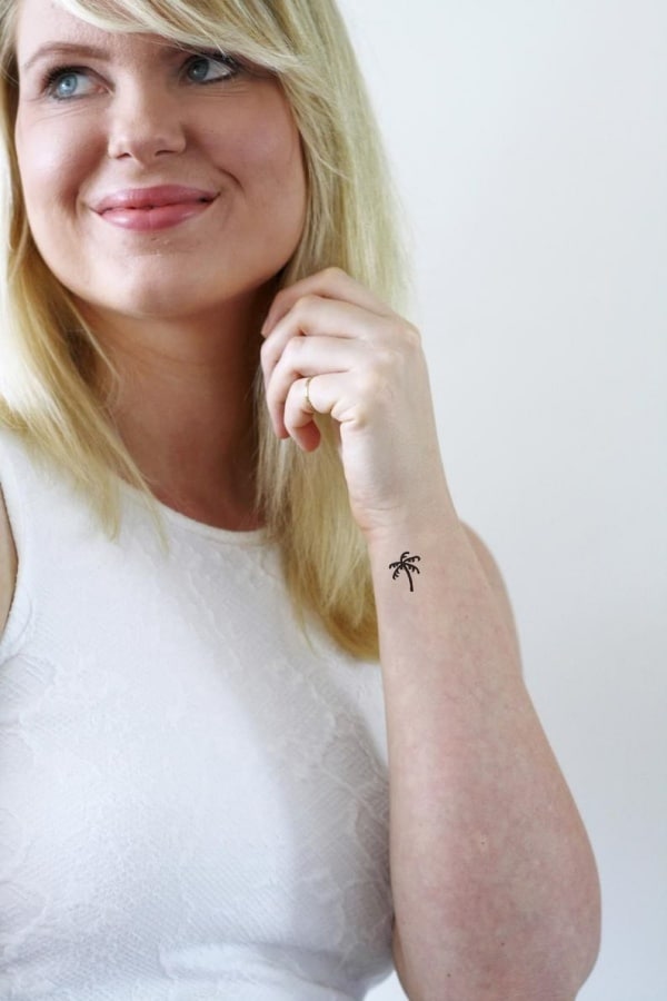 Beautiful Palm Tree Tattoo Designs For Tree Lovers