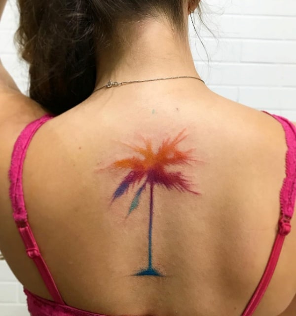 Beautiful Palm Tree Tattoo Designs For Tree Lovers