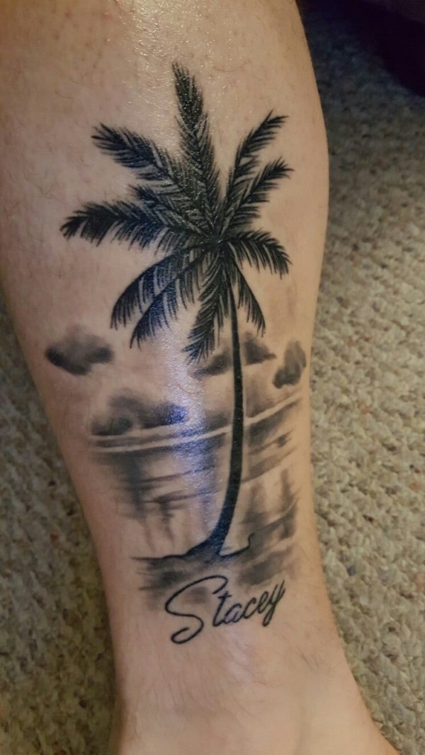 40 Best Tropical Palm Tree Tattoos The Inked Trip To Sun Paradise  Saved  Tattoo