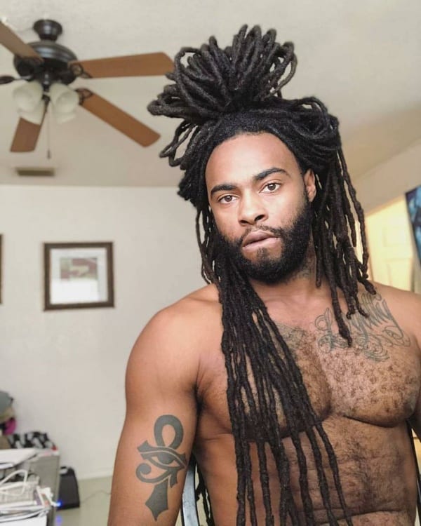 Cool Hairstyles For Black Men With Long Hair