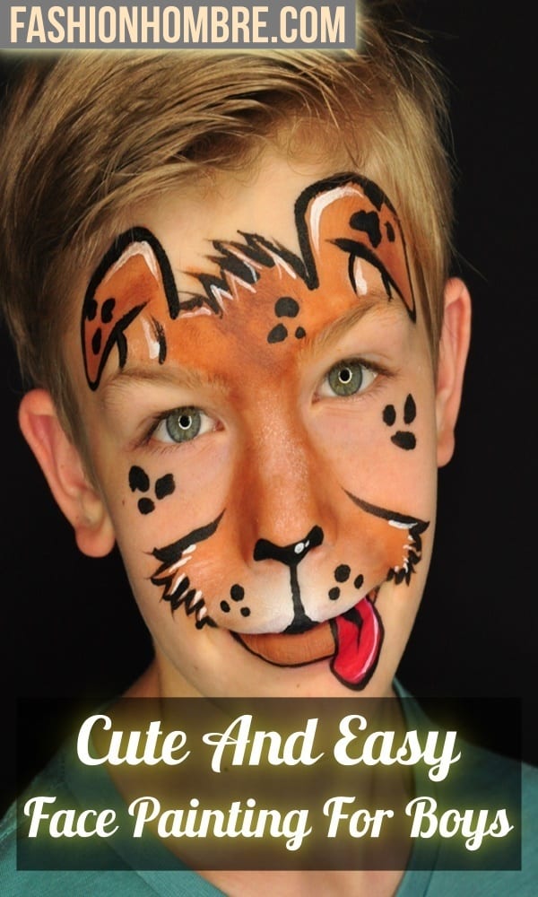 Easy Face Painting For Boys