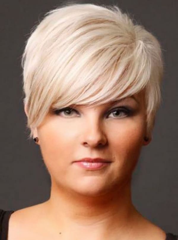 55 Beautiful Short Hairstyles For Fat Faces And Double ...