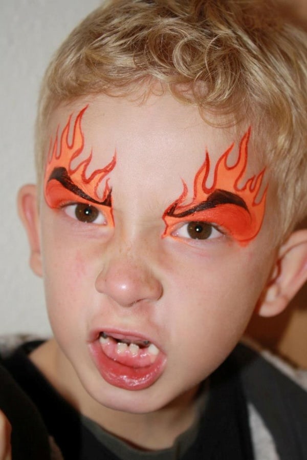 45 Easy Face Painting Ideas For Boys Fashion Hombre