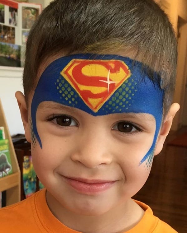 Easy Face Painting Ideas For Boys