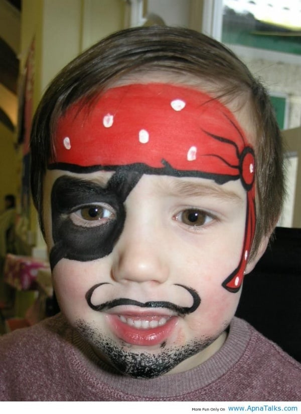 Easy Face Painting Ideas For Boys