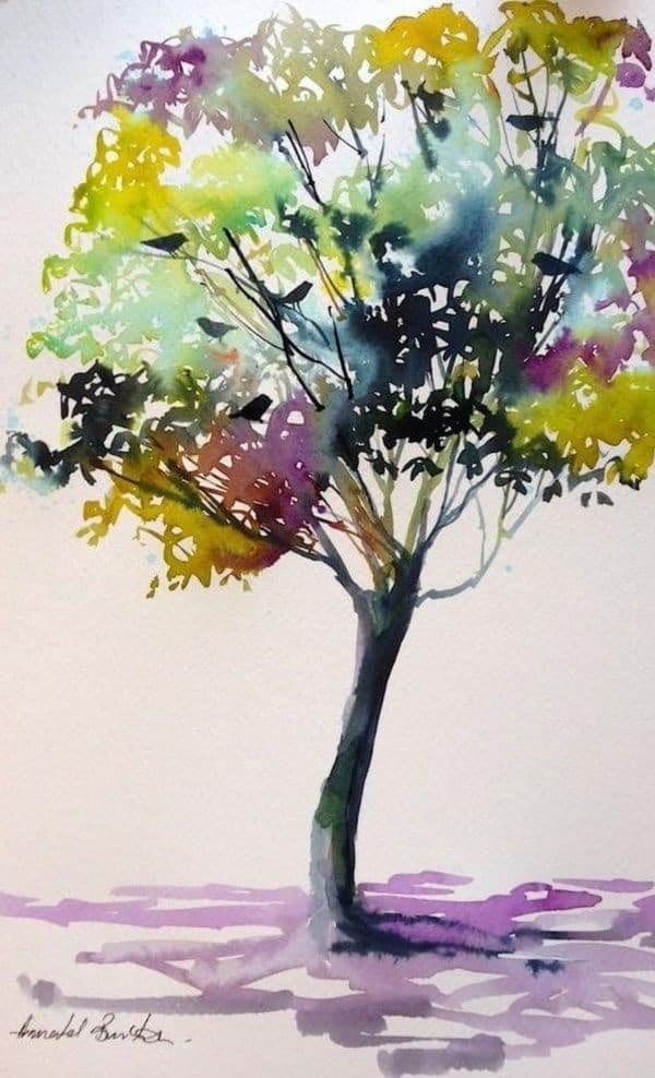 Easy Watercolor Painting Ideas For Beginners