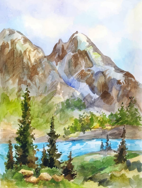 Easy Watercolor Painting Ideas For Beginners