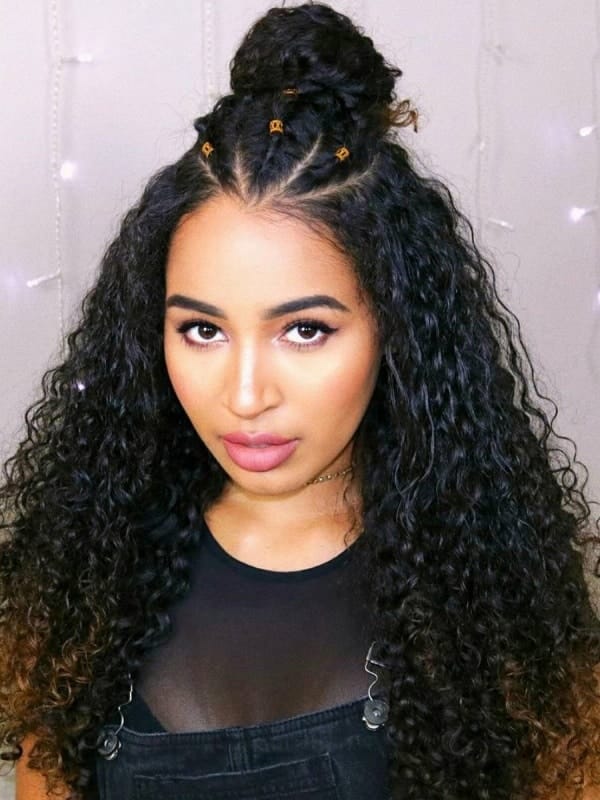 10 EASY CURLY HAIRSTYLES  YouTube