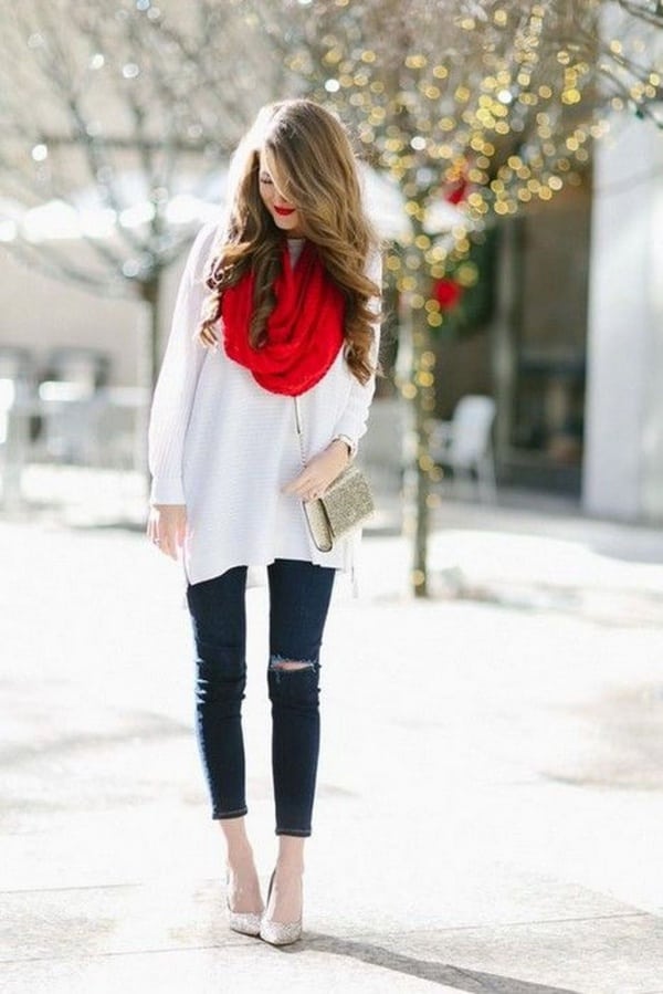 32 Fresh And Simple Christmas Outfit Ideas For Teens 
