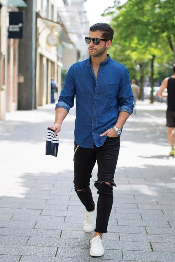 What To Wear With Dark Jeans Men? – 65 Dark Jeans Outfit Ideas