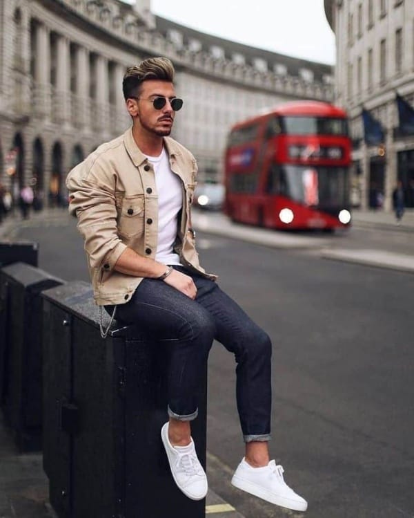 What To Wear With Dark Jeans Men 65 Dark Jeans Outfit Ideas