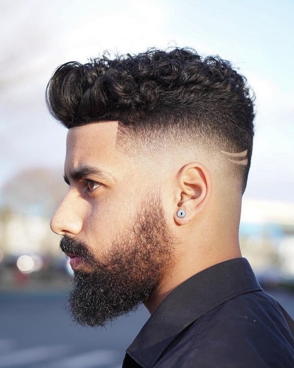 31 Different Ways to Style A Curly Beard – HairstyleCamp