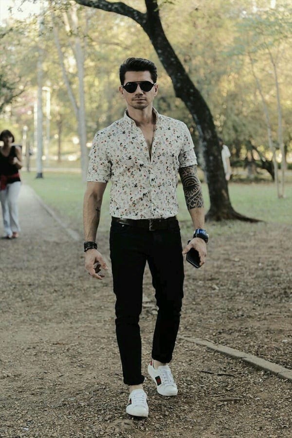 Stylish Printed Shirts Outfit Ideas For Men