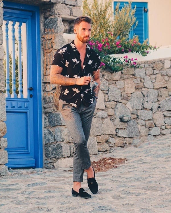 37 Stylish Printed Shirts Outfit Ideas For Men - Fashion Hombre