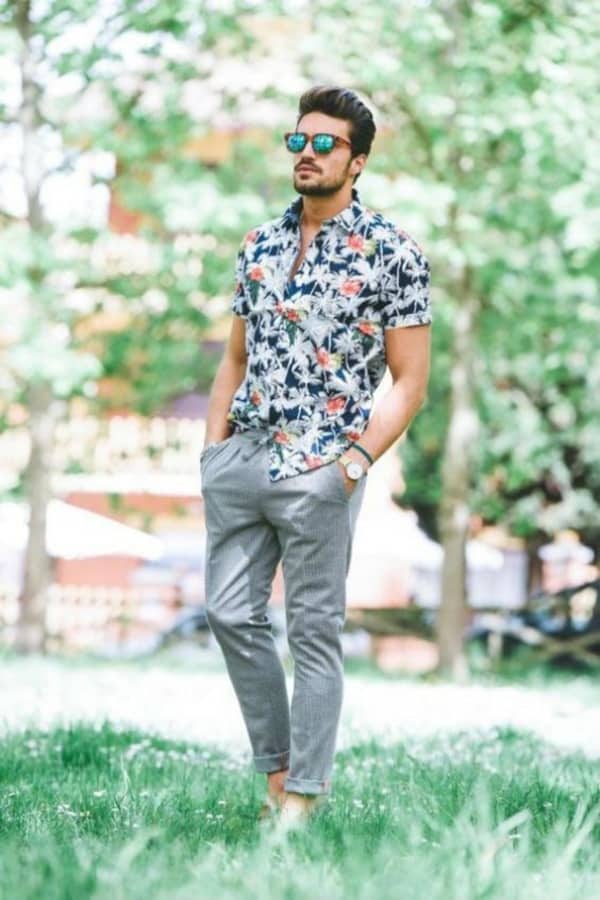 Stylish Printed Shirts Outfit Ideas For Men