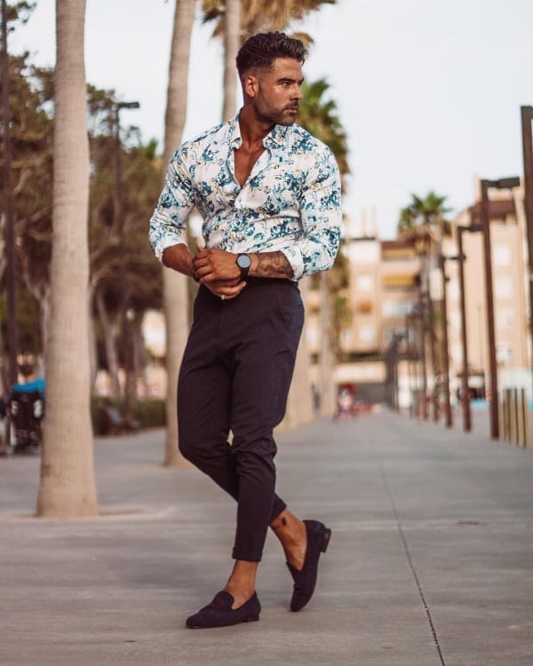 Stylish Printed Shirts Outfit Ideas For Men