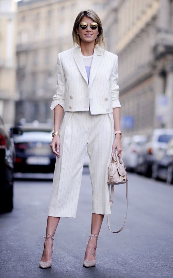 Stylish White Blazer Outfit Ideas For Work