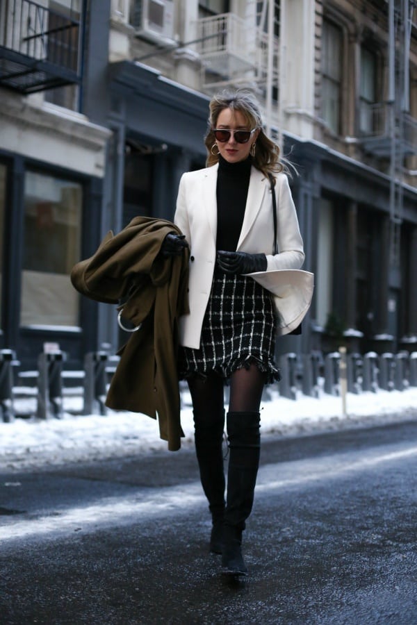 Stylish White Blazer Outfit Ideas For Work