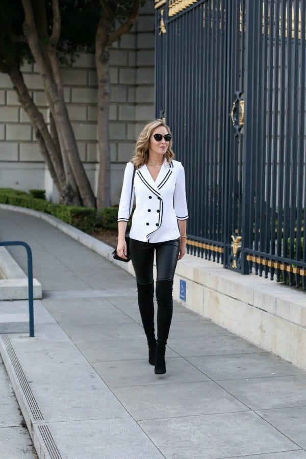 Stylish White Blazer Outfit Ideas For Work