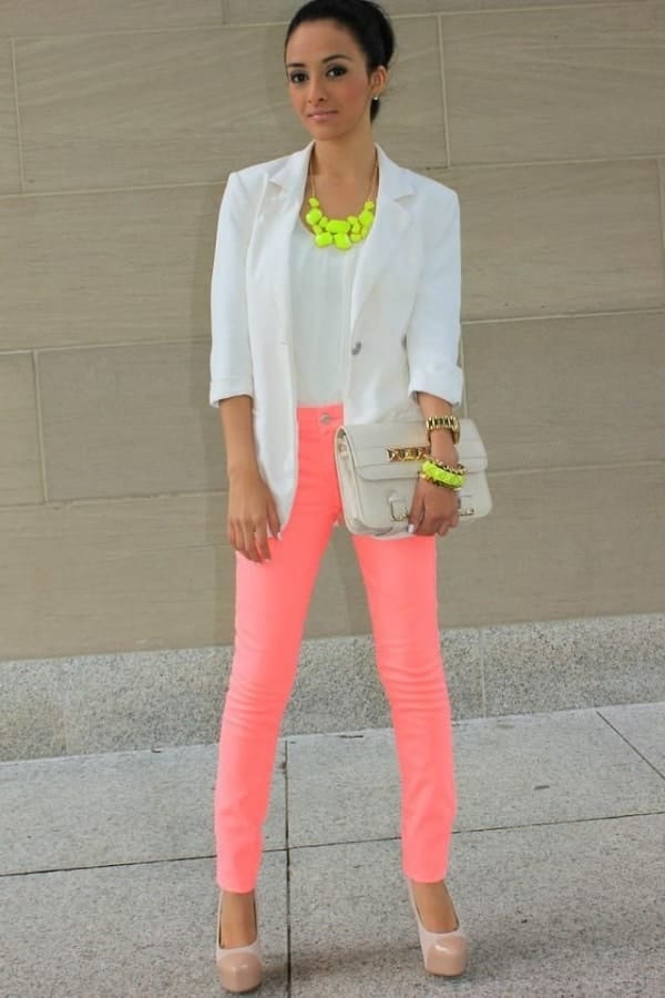 Stylish White Blazer Outfit Ideas For Work