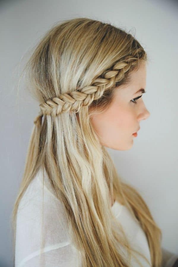 Cute And Easy Braided Hairstyles For Long Hair To Try