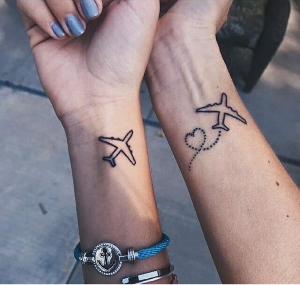 Awesome Father and Daughter Matching Tattoos