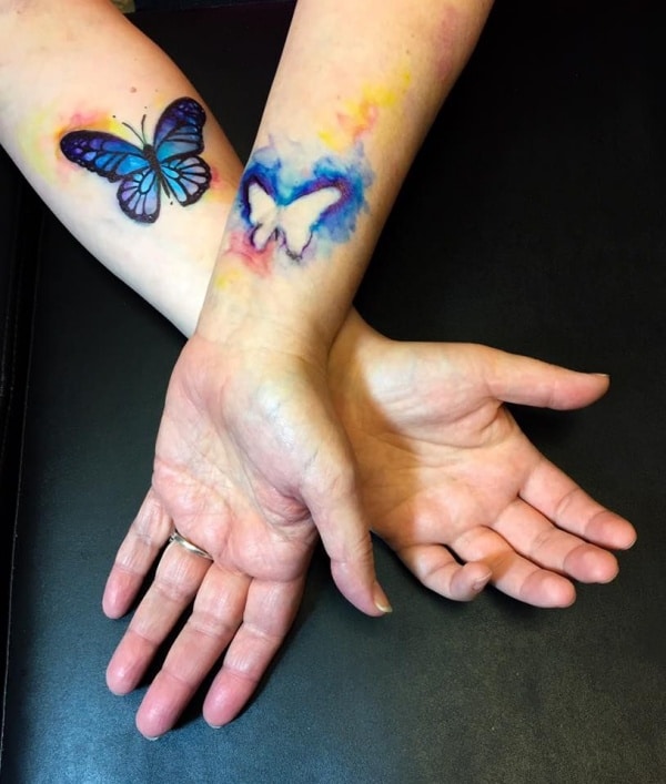 Awesome Father and Daughter Matching Tattoos