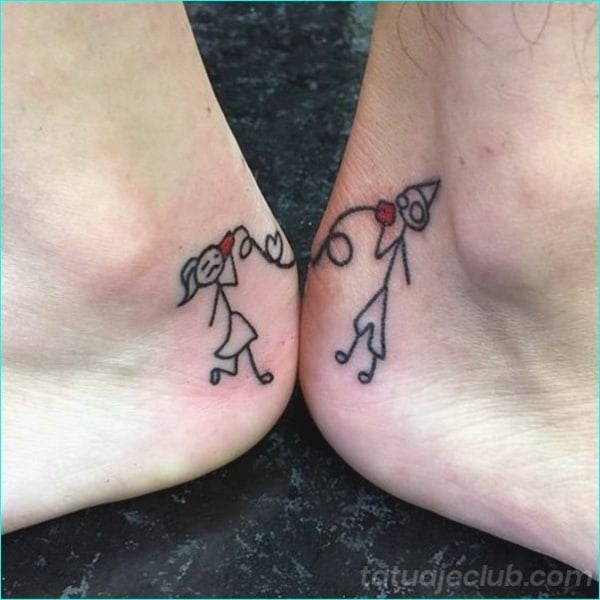 Awesome Vater und Tochter Passende Tattoos