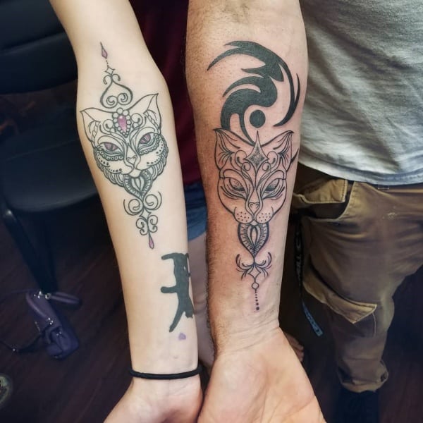 55 Awesome Father and Daughter Matching Tattoos - Fashion Hombre