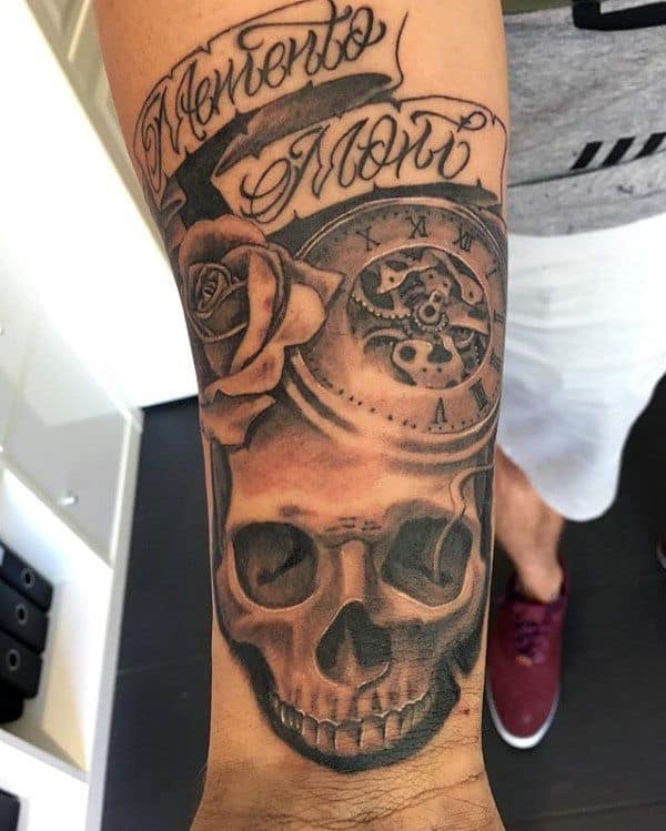 Best Memento Mori Tattoo Designs For Men