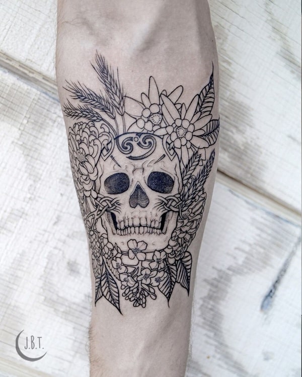 Best Memento Mori Tattoo Designs For Men