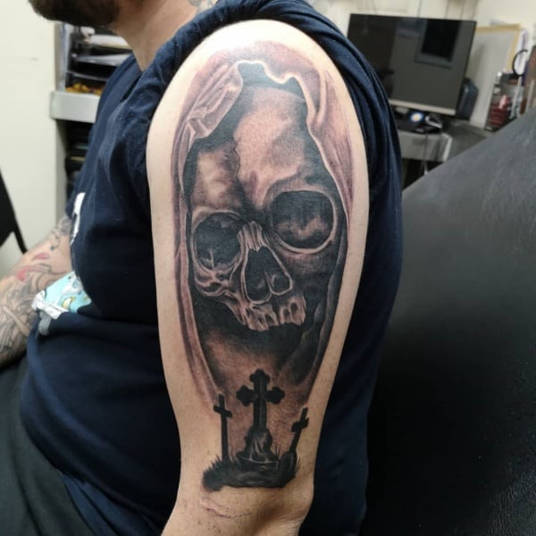 Best Memento Mori Tattoo Designs For Men