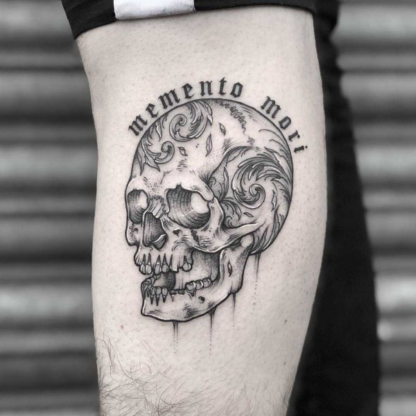 Best Memento Mori Tattoo Designs For Men