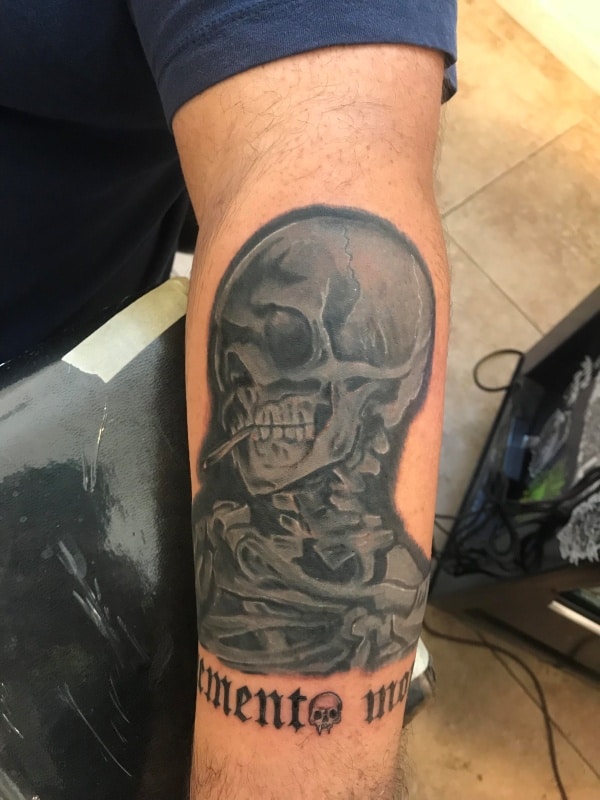 Best Memento Mori Tattoo Designs For Men