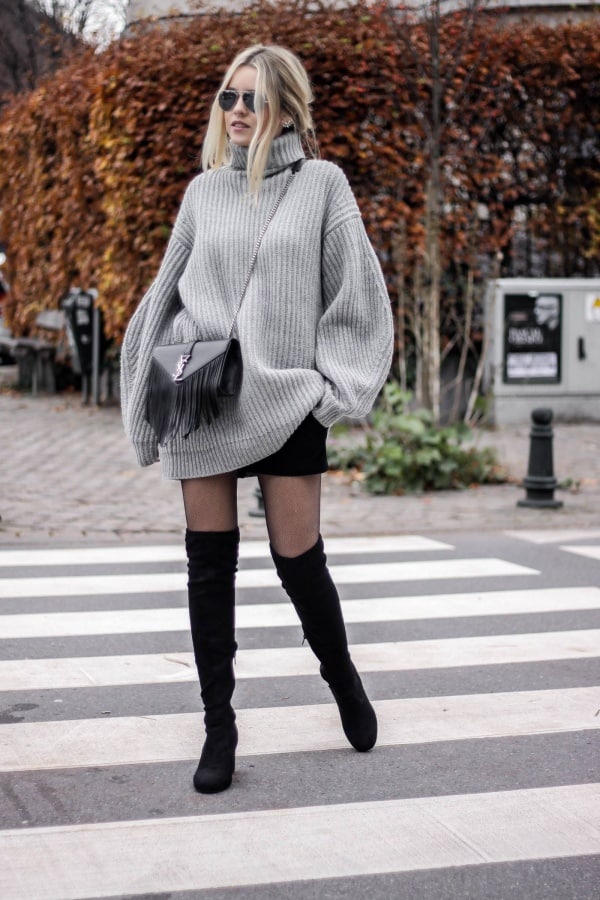 Classy Oversized Sweater Outfit Ideas For Women