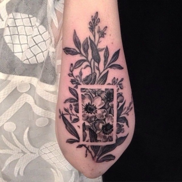 Gorgeous Negative Space Tattoo Designs