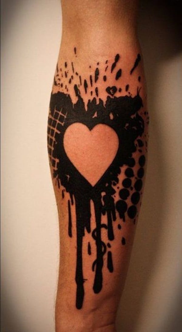 Gorgeous Negative Space Tattoo Designs