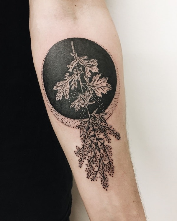 Gorgeous Negative Space Tattoo Designs