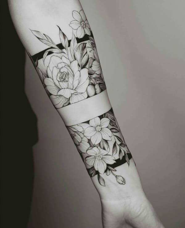 Gorgeous Negative Space Tattoo Designs