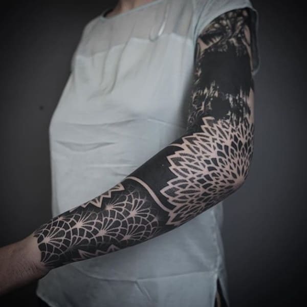 Gorgeous Negative Space Tattoo Designs