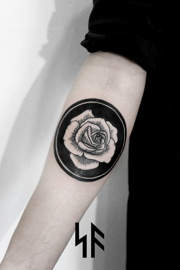 Gorgeous Negative Space Tattoo Designs