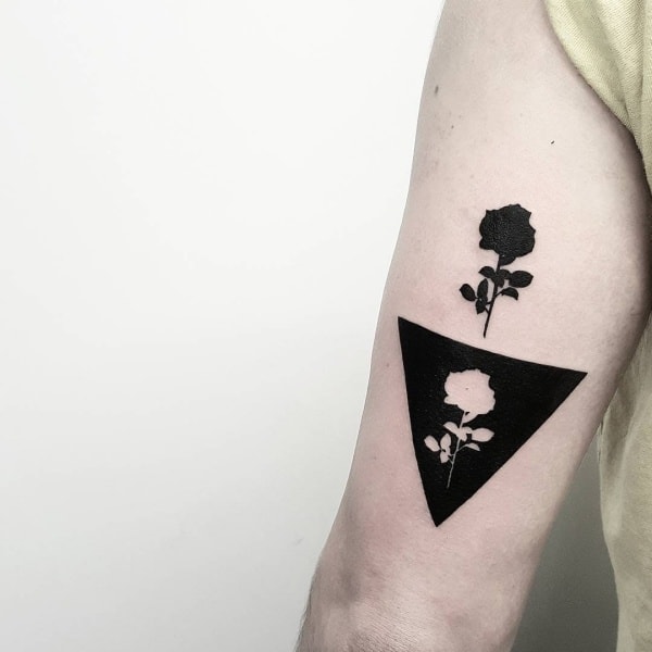 Gorgeous Negative Space Tattoo Designs