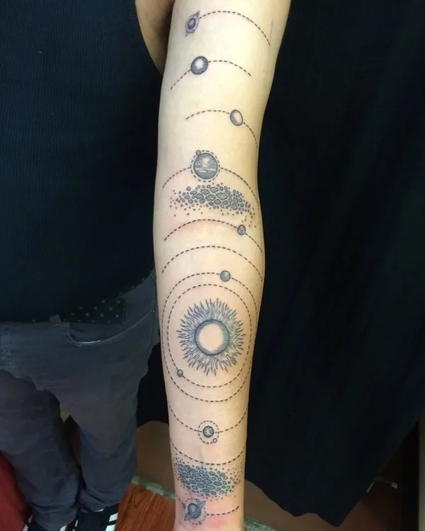 101 Amazing Solar System Tattoo Ideas That Will Blow Your Mind