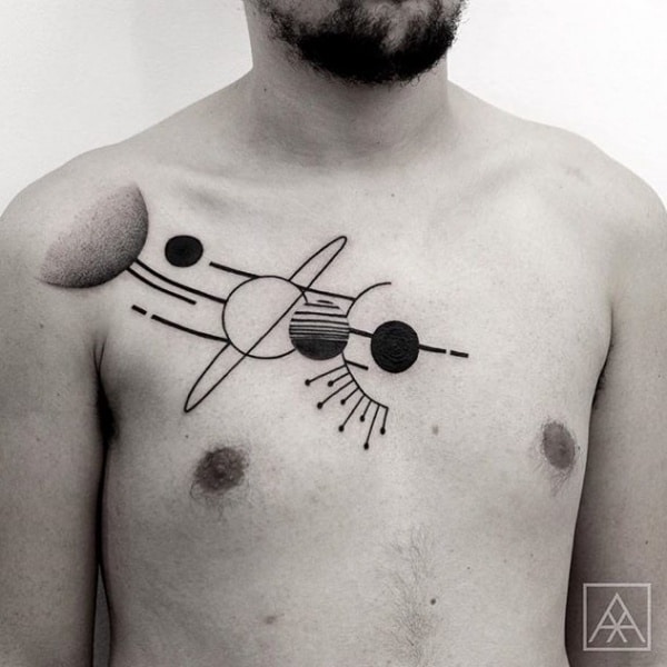 Amazing Solar System Tattoo Designs And Ideas With Meaning