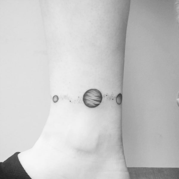 Amazing Solar System Tattoo Designs And Ideas With Meaning